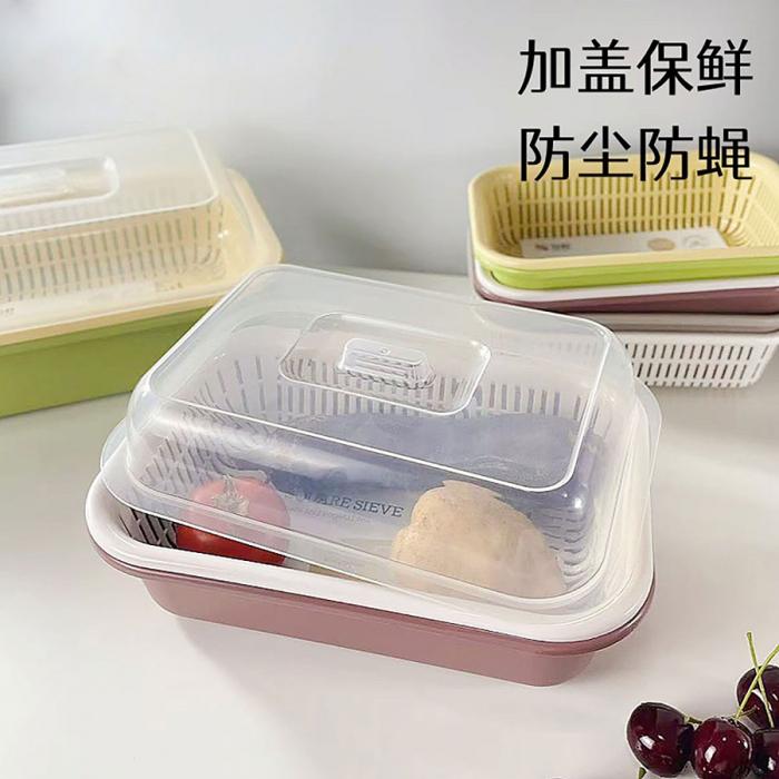 小號(hào)/中號(hào)/大號(hào)長(zhǎng)方雙層保潔盆 2025新色