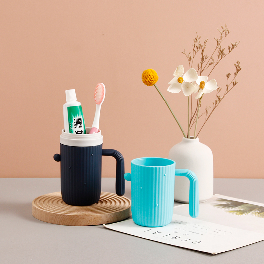 仙人掌洗漱收納盒