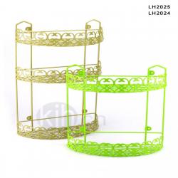 雕花半圓二層、三層架