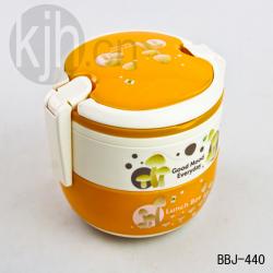 時(shí)尚大圓形手提二層飯