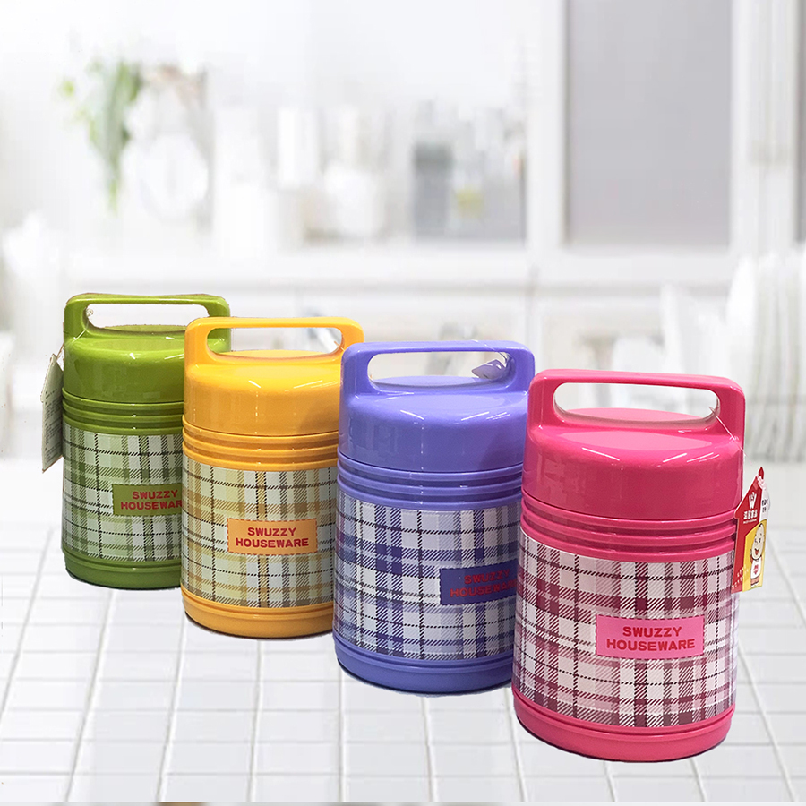 保溫瓶(全鋼內(nèi)膽)格紋