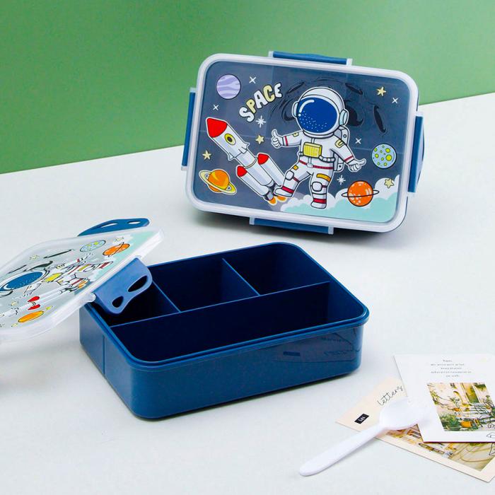 四格飯盒(長方形)