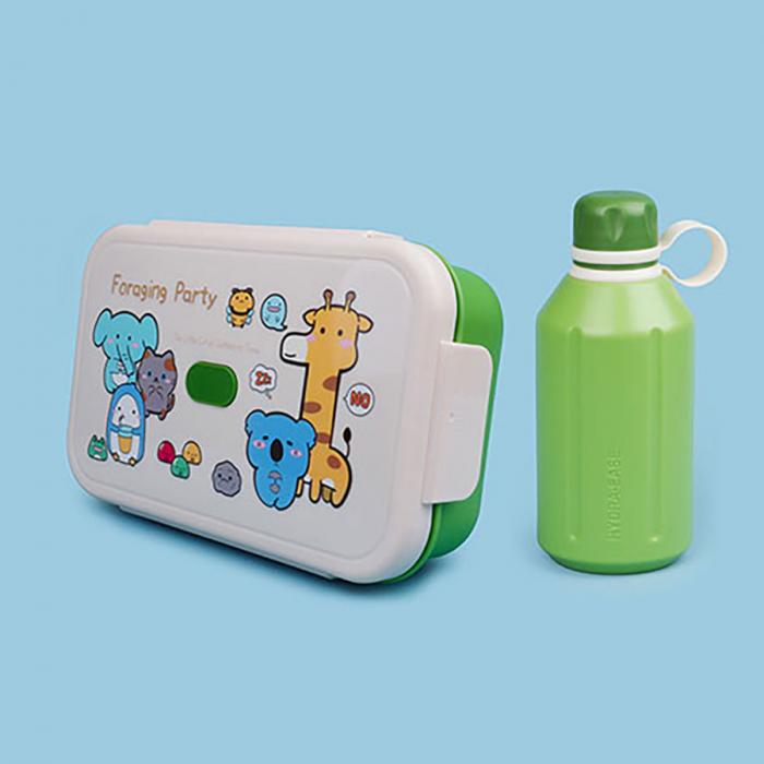 尚趣樂(lè)扣大容量單層飯盒(1200ml)+圓形運(yùn)動(dòng)